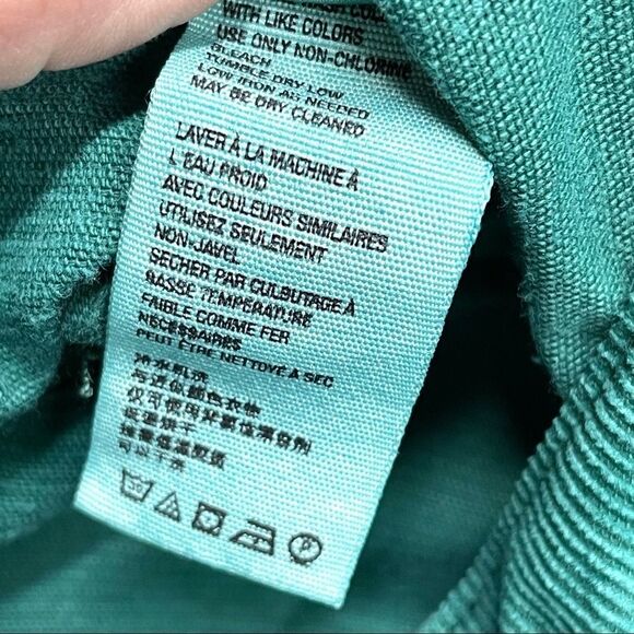 Free People Straight Leg Green Corduroy Pants 32 - Picture 12 of 14